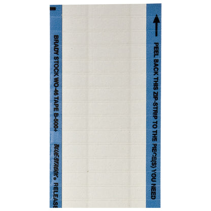 WO Poly Lbls 0.25x1.5 WT 5/PK