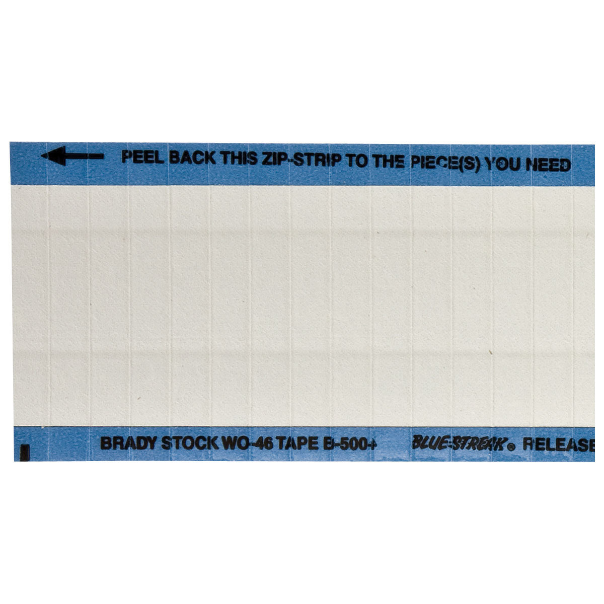 WO Cloth Lbls 0.25x1.5 WT 25/PK