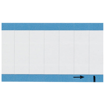 WO Cloth Lbls 0.5x1.5 WT 25/PK