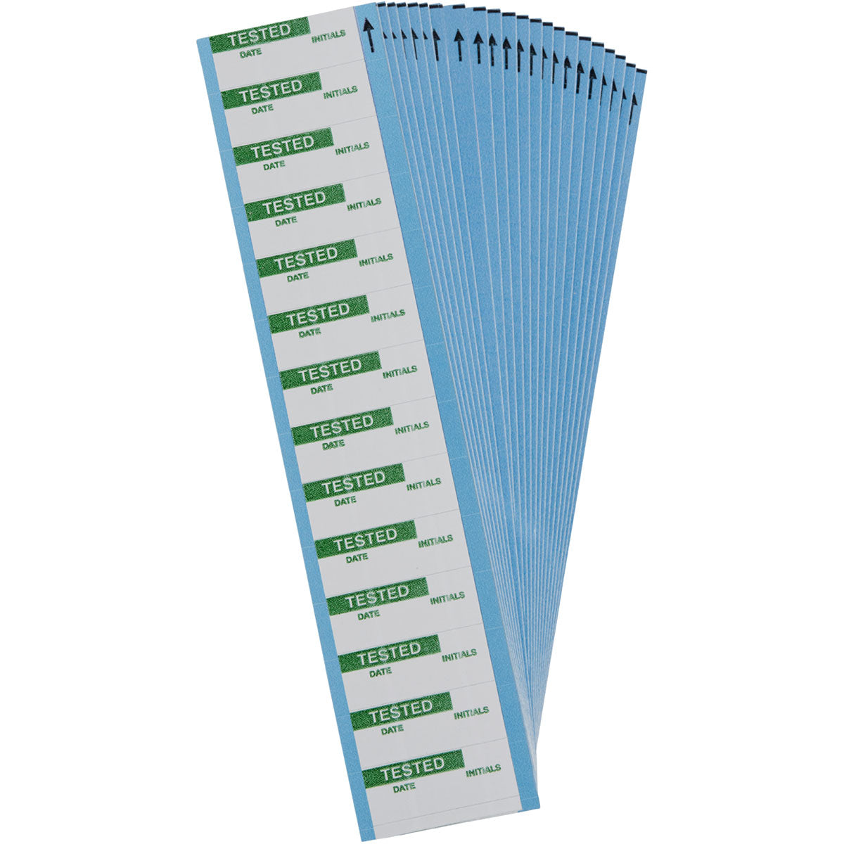 Quality Ctrl Lbls Alum Foil Grn/Slv 25Pk