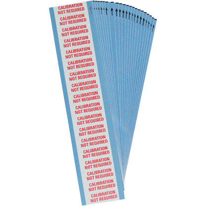 Calibration Lbls Polyester Rd/Slv 25Pk