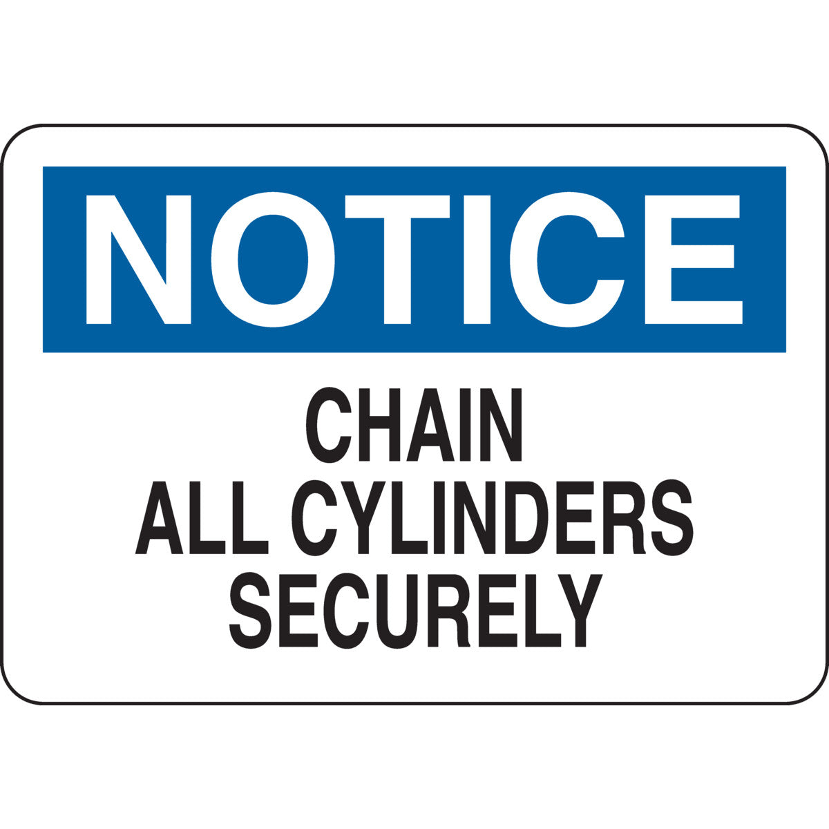 B401 7X10 BLU/BLK/WHT NOTICE