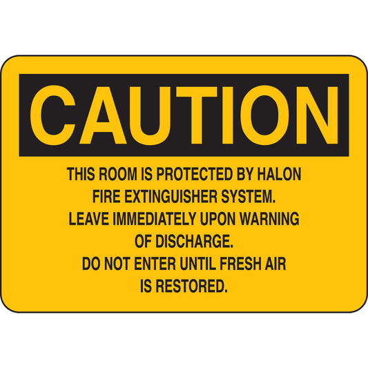 B302-7X10-YK-O-CAU-THIS ROOM IS PROTECT
