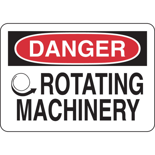 B302-7X10-WG-O-SAFETY SIGN 7X10 RED,BLK