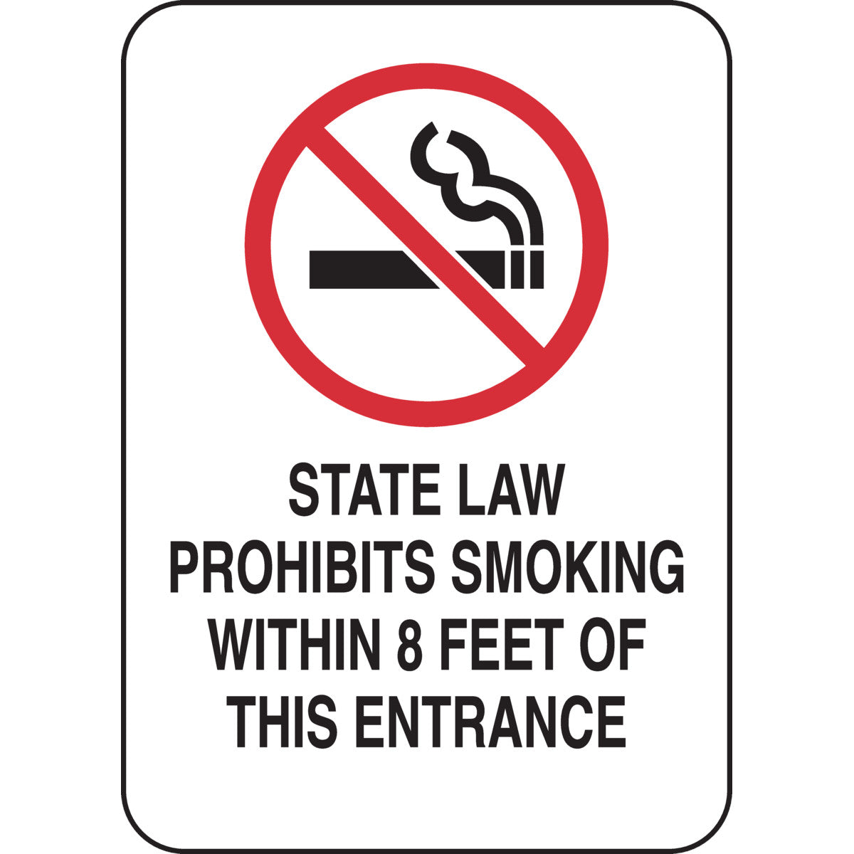 B401 PLASTIC 7X5 STATE LAW PROHIBITS