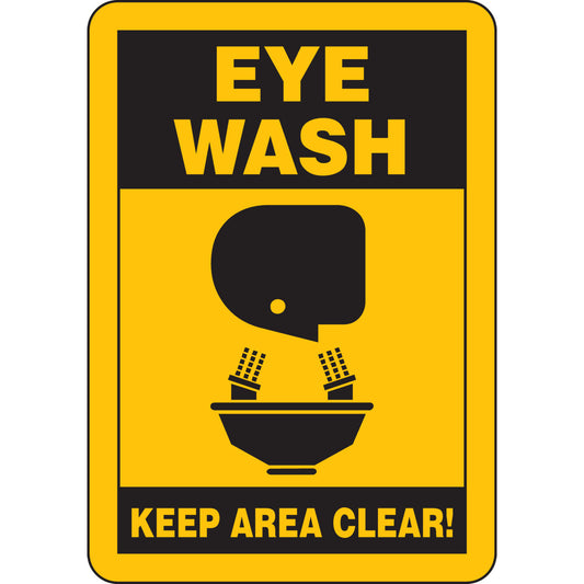 EYE WASH SIGN