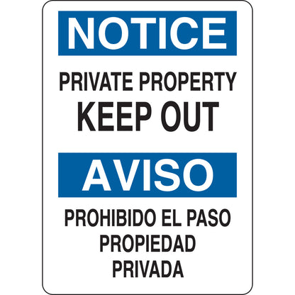 B401 14X10 BLK/BLU/WHT BILING/NOTICE