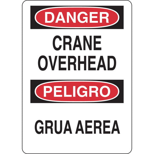 B302 10X7 BLK/RED/WHT BILING/DANGER