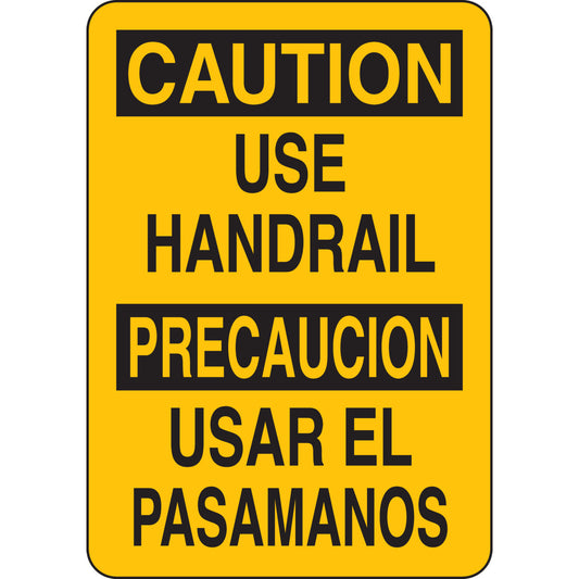 B302 10X7 BLK/YEL BILING/CAUTION USE