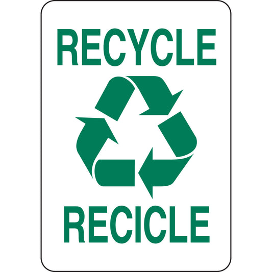 B302 10X7 GRN/WHT BILING/RECYCLE