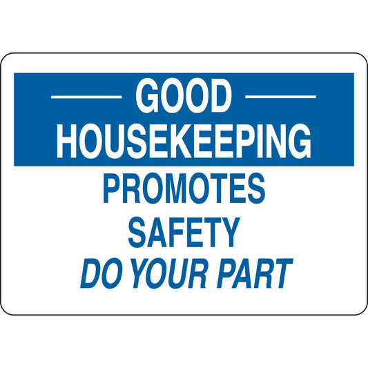 B302 10X14 BLU/WHT GOOD HOUSEKEEPING