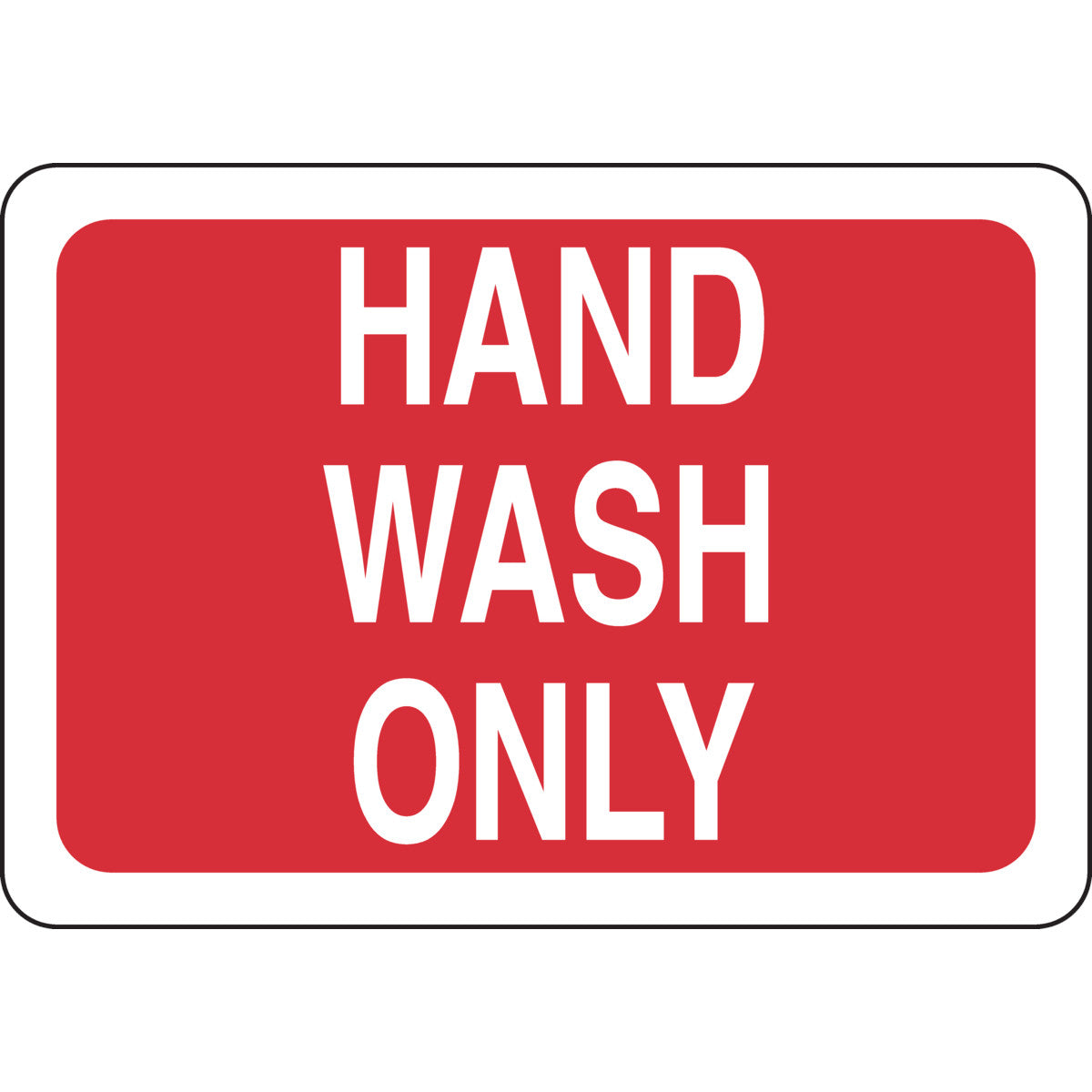 B401 7X10 WHT/RED HAND WASH ONLY