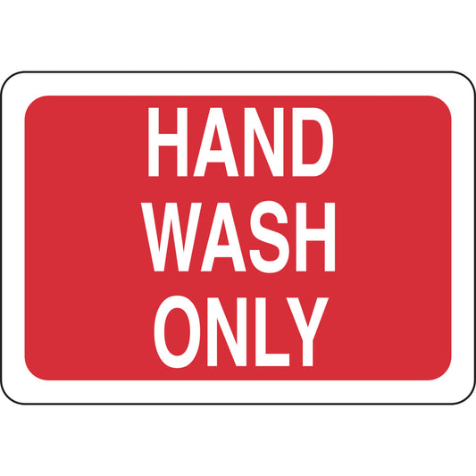 B401 7X10 WHT/RED HAND WASH ONLY