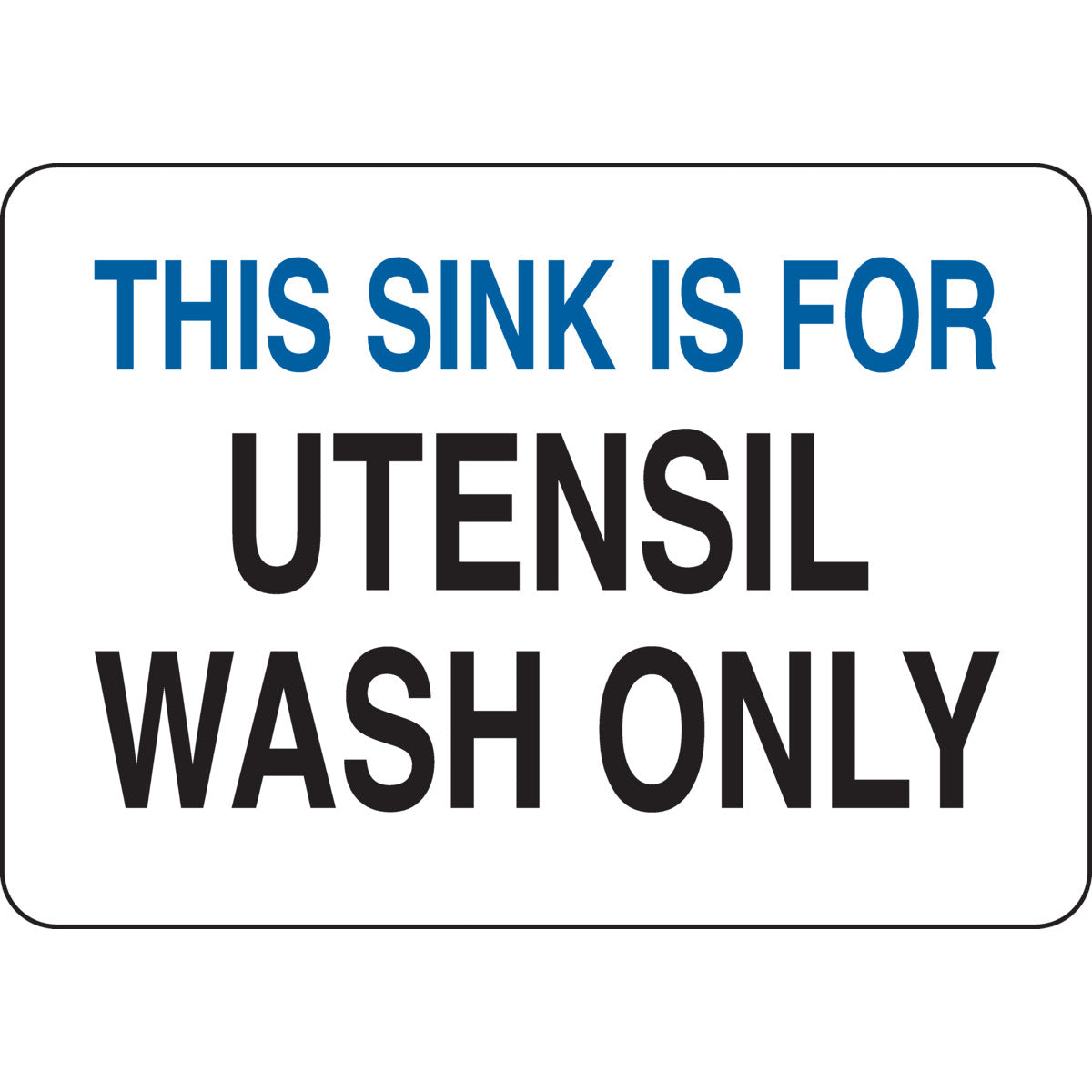 B401 7X10 BLK/BLU/WHT THIS SINK IS FOR