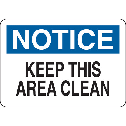 B401 7X10 BLK/BLU/WHT NOTICE KEEP THIS