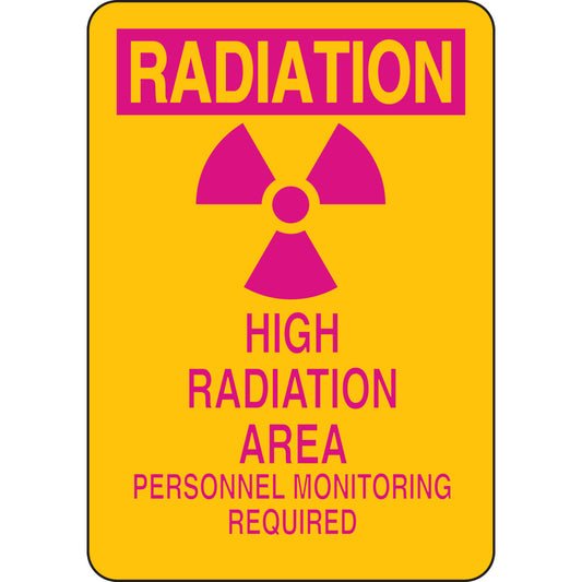 B555 10X7 MAG/YEL RADIATION HIGH