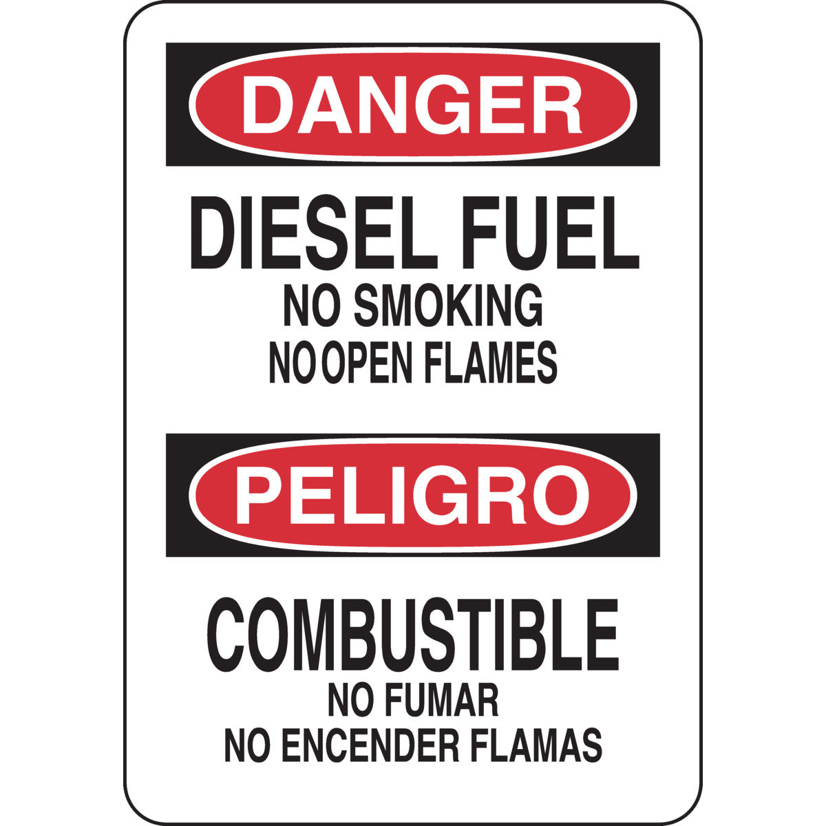 B302 10X7 BLK/RD/WHT BILING/DNGR DIESEL