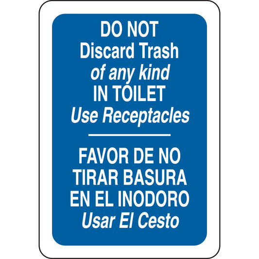 B302 10X7 WHT/BLU BILING/DO NOT DISCARD