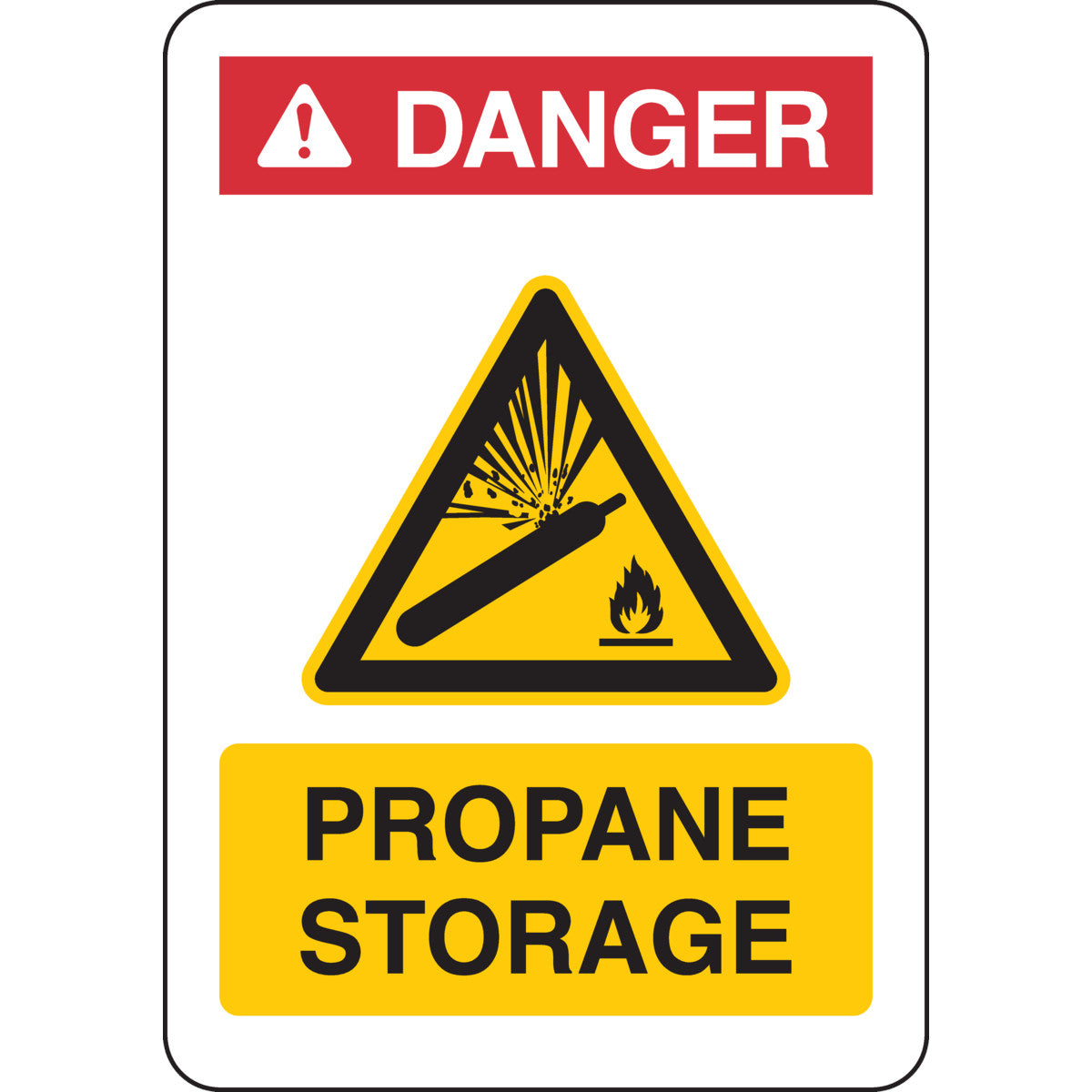 B-555 10X7 PROPANE STORAGE