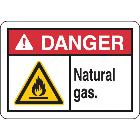 B401 7X10 ANSI RED,BLK,YEL/WHT NATUR GAS