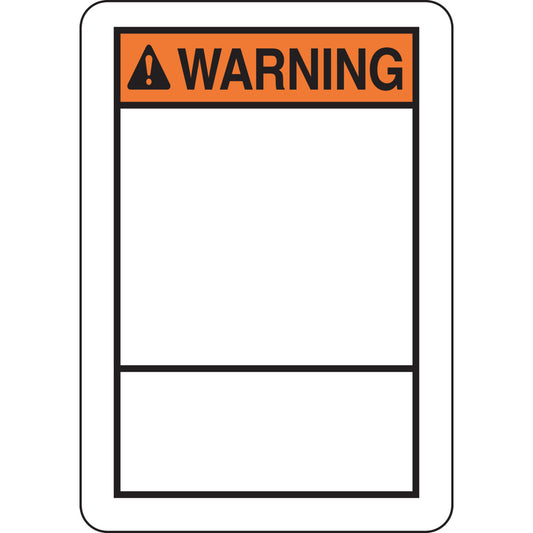 B946 10X7 BLK,ORG/WHT