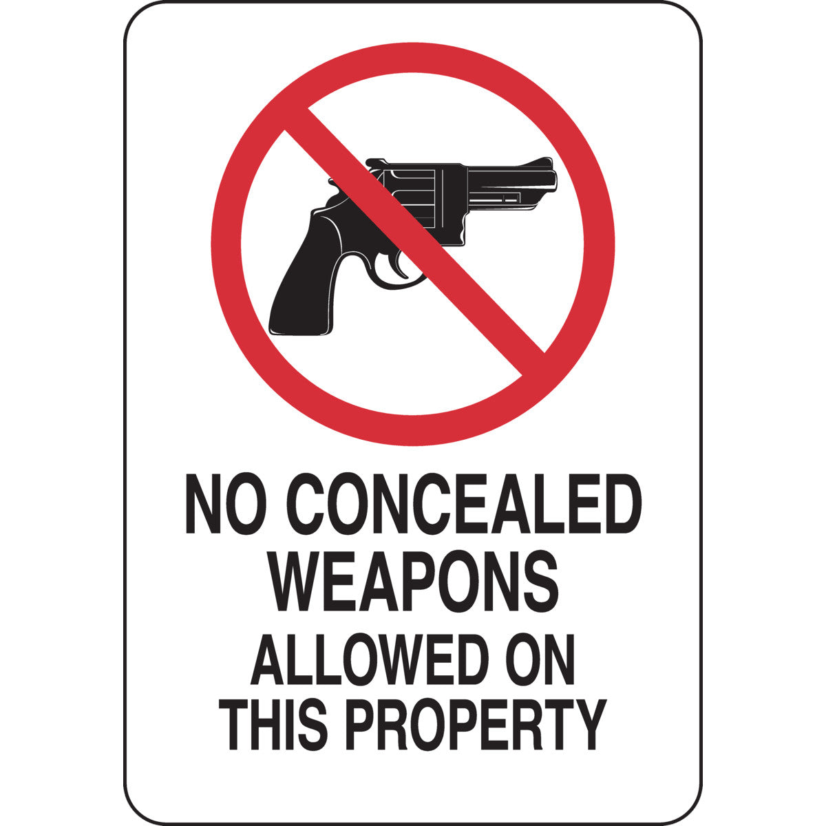 B401 14X10 BLK/RED/WHT NO CONCEALED