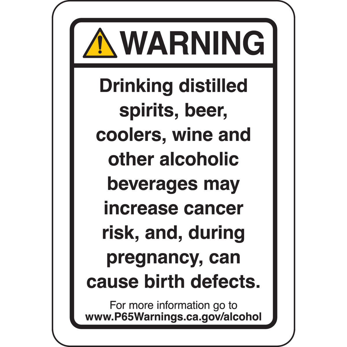 B401,10 X 7, ALCOHOL, PROP65