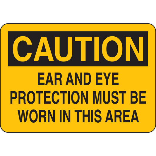 B401 7X10 EAR & EYE PROTECTION