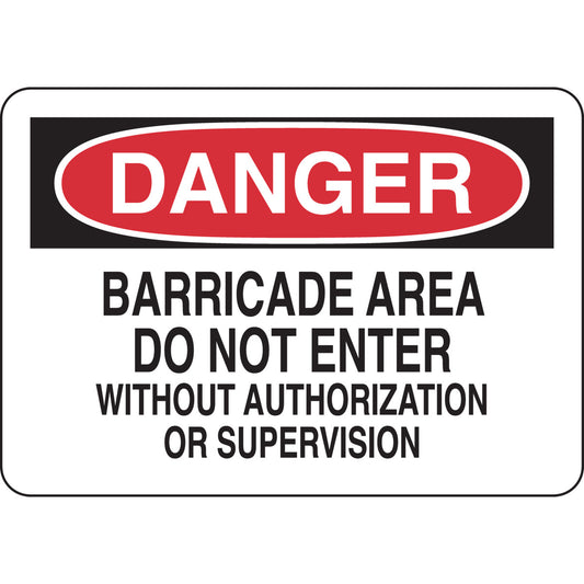 B302-7X10-WK-O-DAN-BARRICADE AREA DO NO