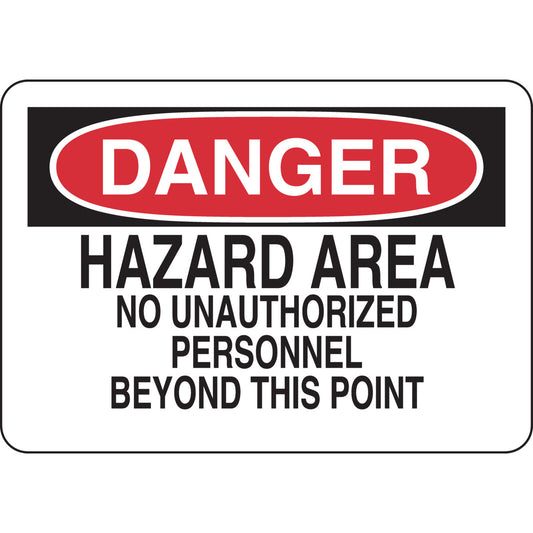 B302-7X10-WK-O-DAN-HAZARD AREA NO UNAUT