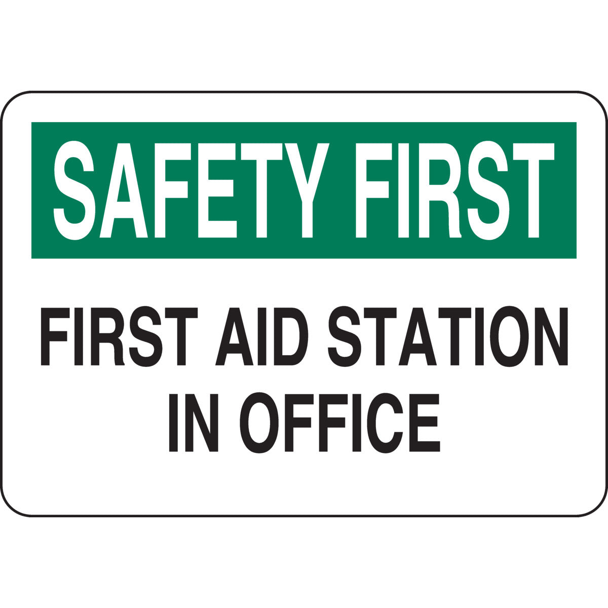 B302-7X10-WK-O-SAF-FIRST AID STATION IN