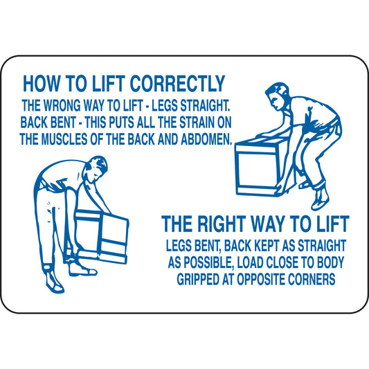 B302-7X10-WG-O-HOW TO LIFT CORRECTLY TH