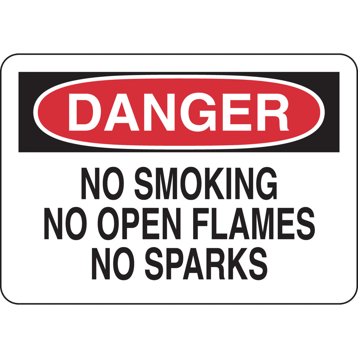 B302-7X10-WK-O-DAN-NO SMOKING NO OPEN F