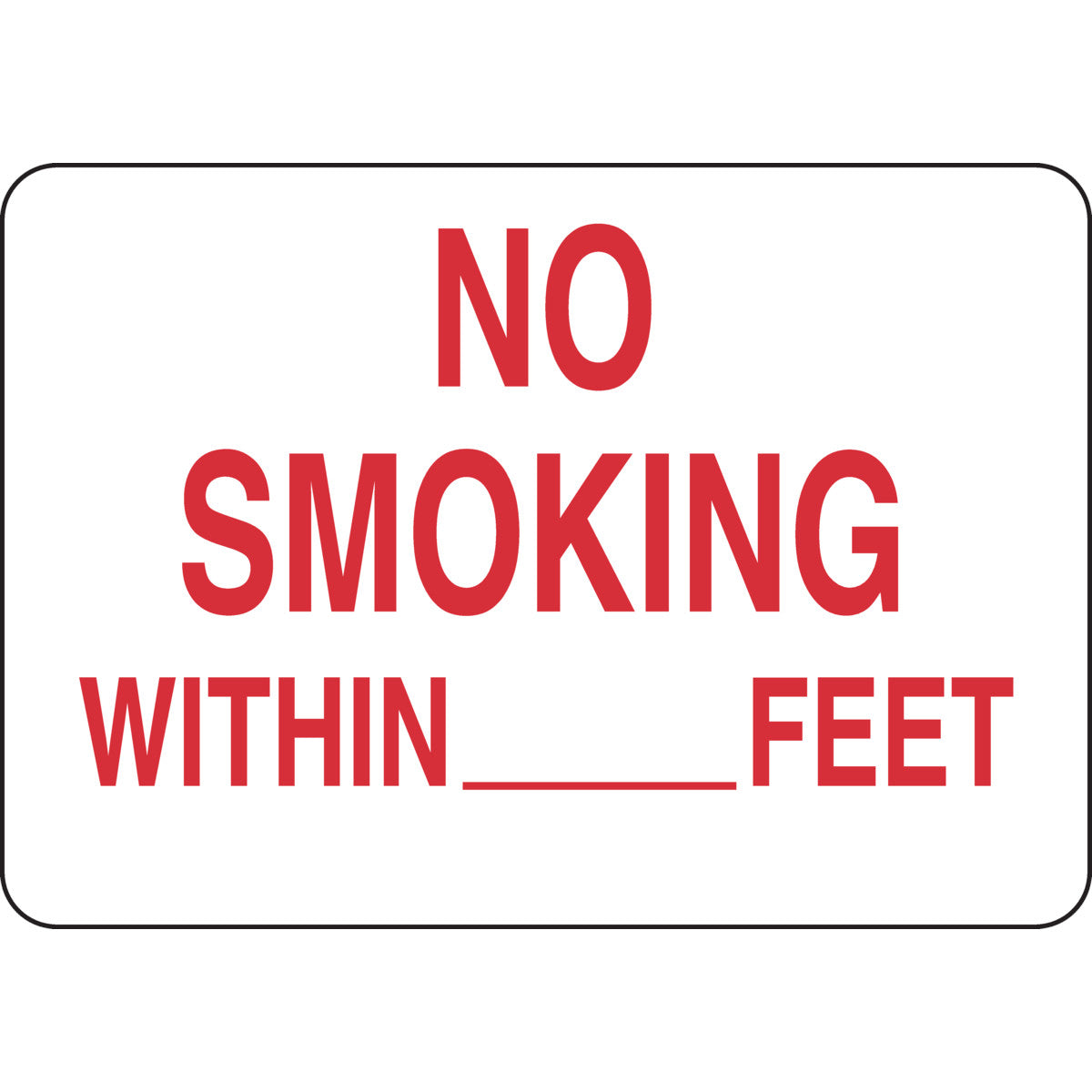 B302-10X14-WR-T-NO SMOKING SIGN