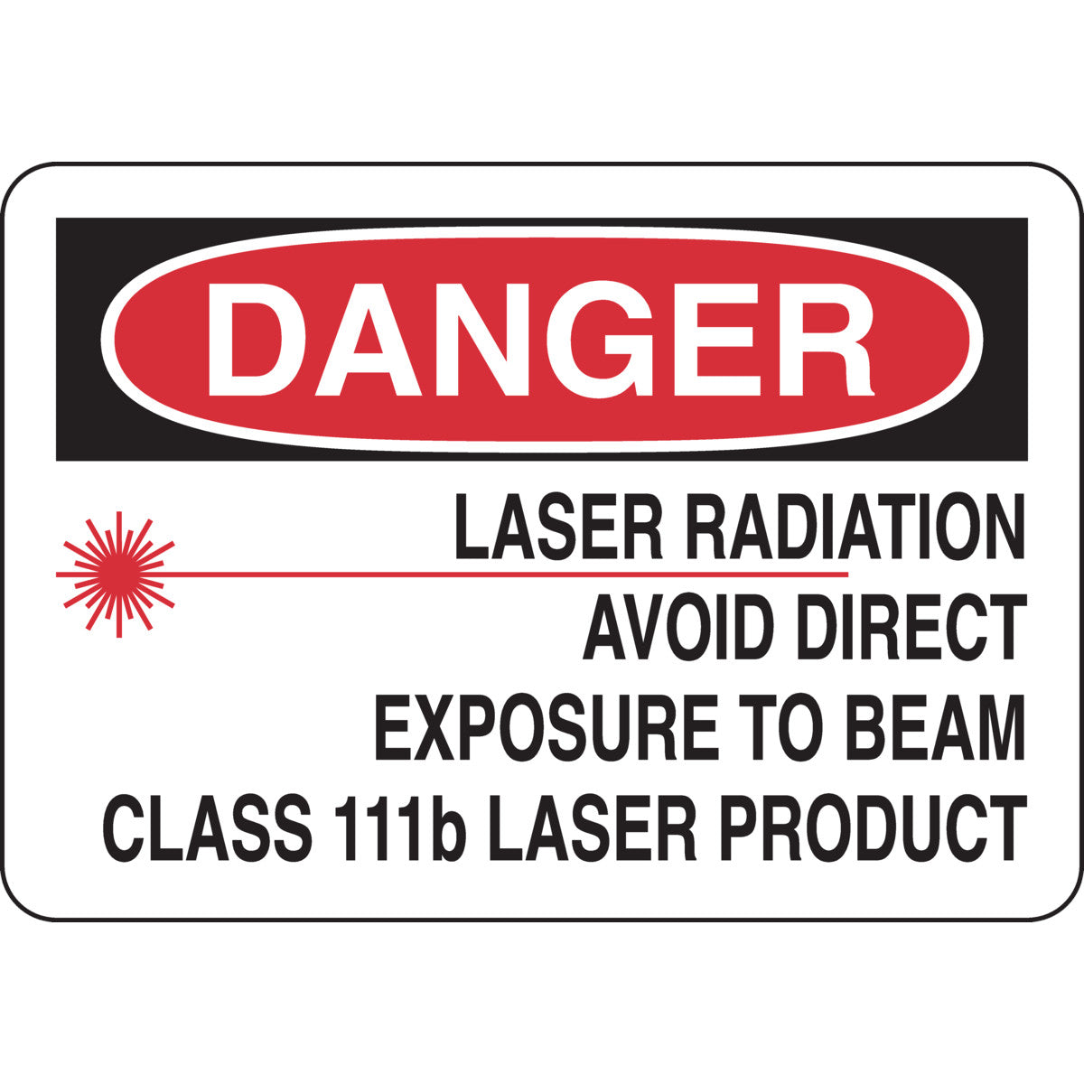 B302-7X10-WG-O-DAN-LASER RADIATION AVOI