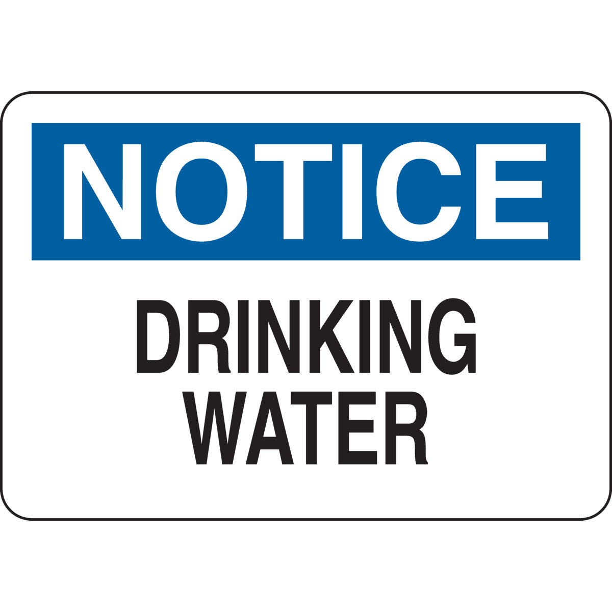 B302-7X10-WK-O-NOT-DRINKING WATER