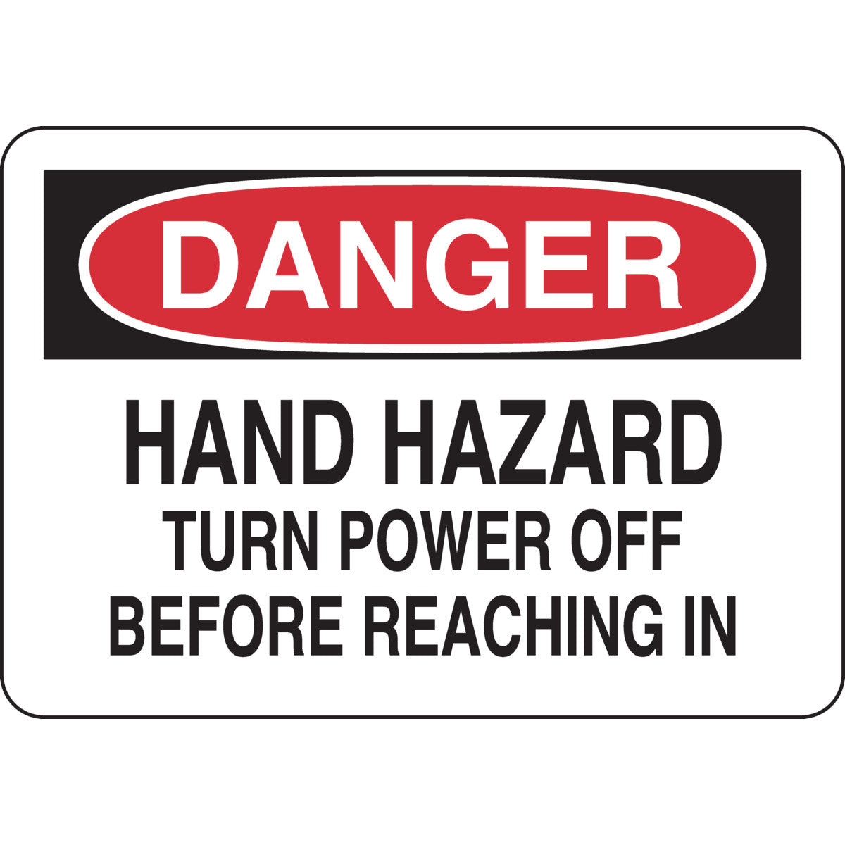 B302-7X10-WK-O-DAN-HAND HAZARD TURN POW