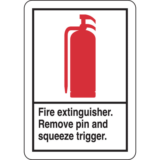 FIRE EXTINGUISHER SIGN