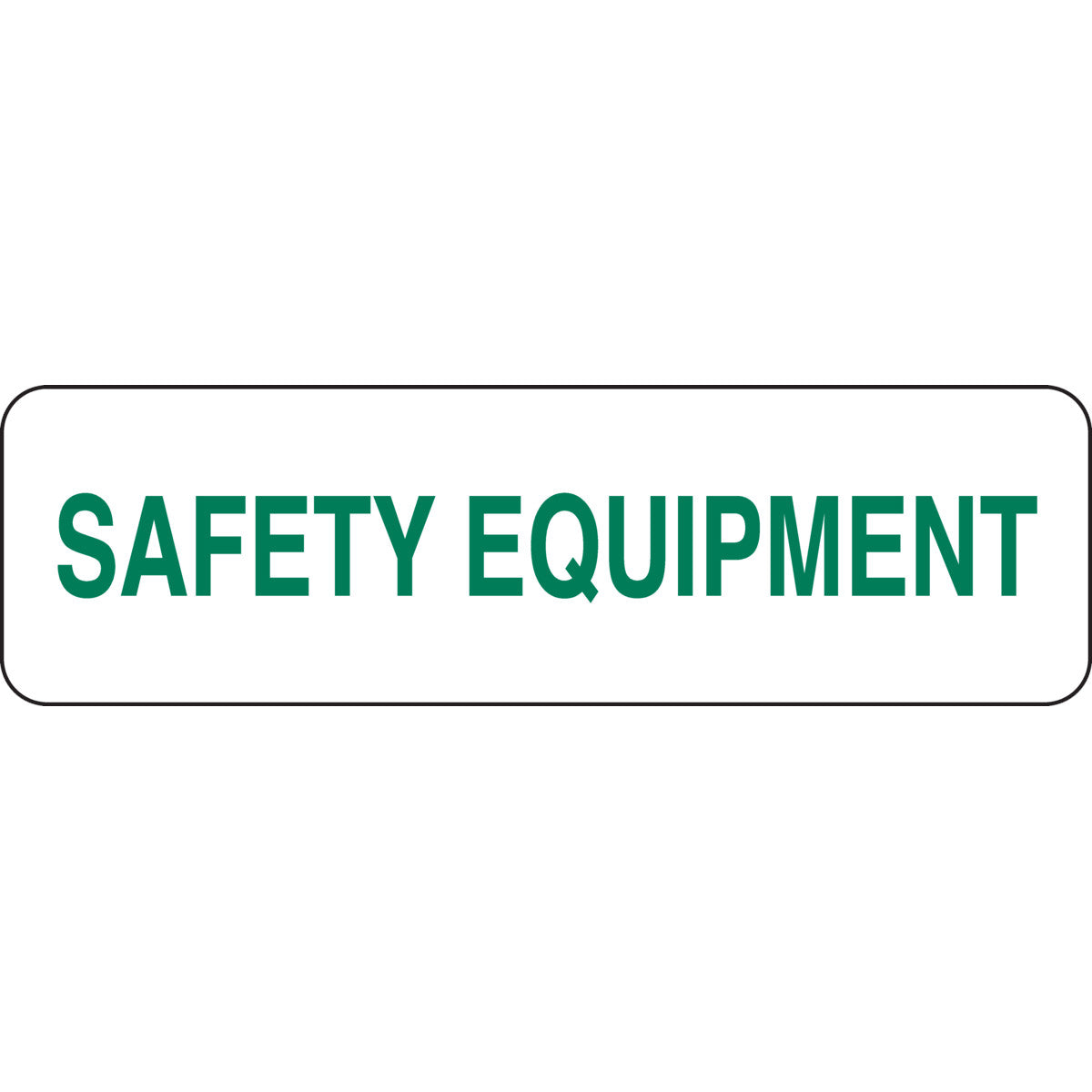 B302,GRN/WHT,3.5 X 12,SAFETY EQUIPMENT