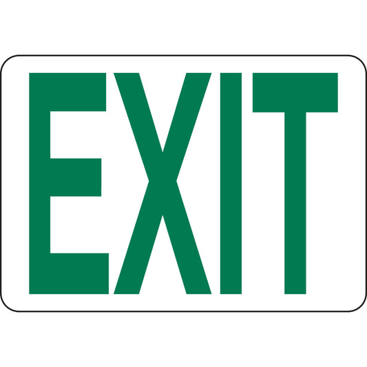 B302-7X10-WG-O-DIRECTIONAL & EXIT SIGN