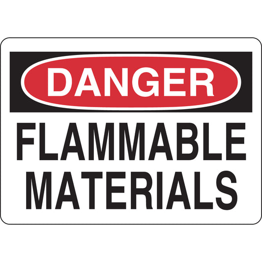 FIRE SIGN (5) FLAMMABLE...