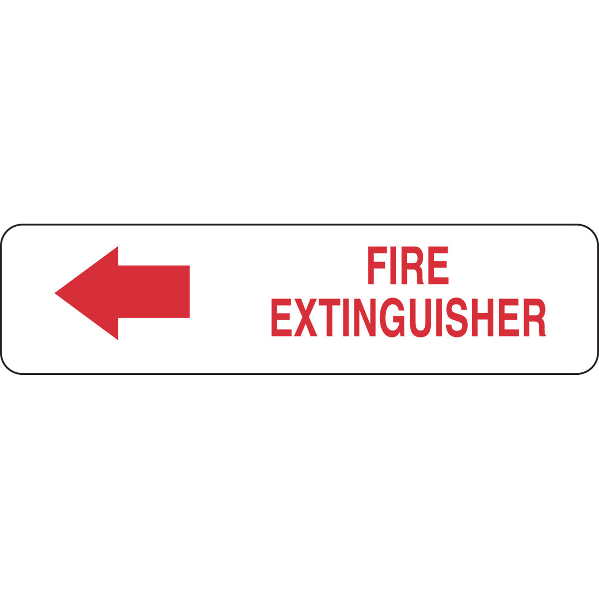 B302-3.5X14 RED/WHT FIRE EXT