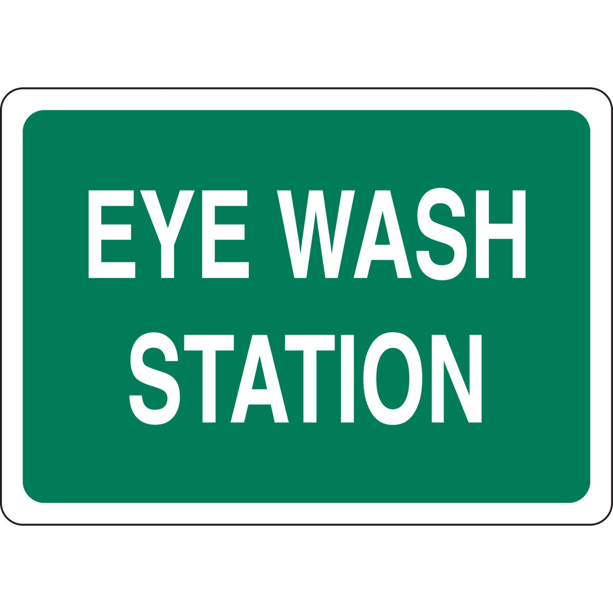 B302-10X14-GW-T-EYE WASH STATION