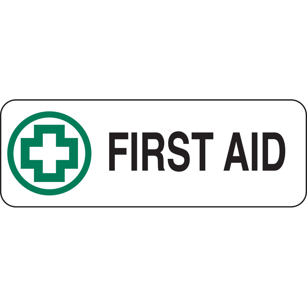 B302-7X10-WG-O-FIRST AID