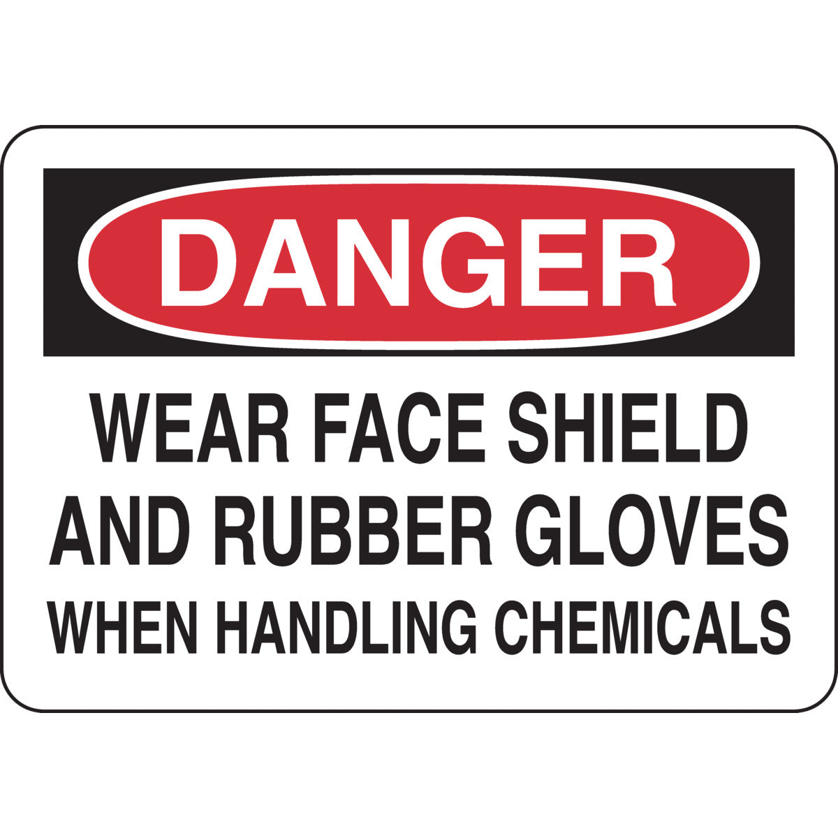 B302-7X10-WK-O-DAN-WEAR FACE SHIELD AND