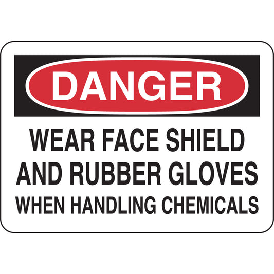 B302-7X10-WK-O-DAN-WEAR FACE SHIELD AND