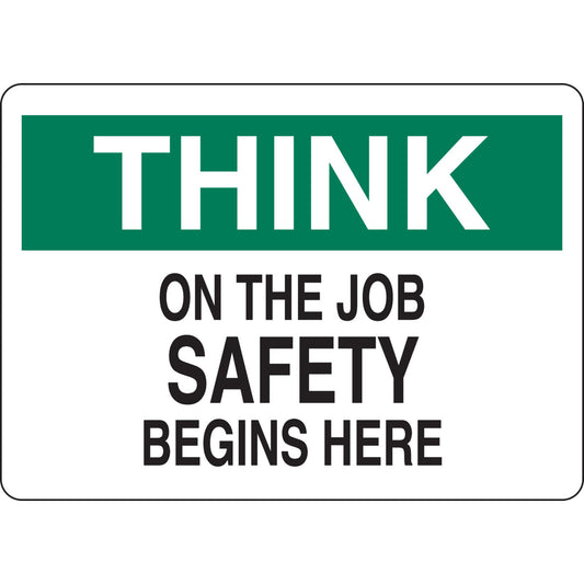 B302-7X10-WK-O-THI-ON THE JOB SAFETY