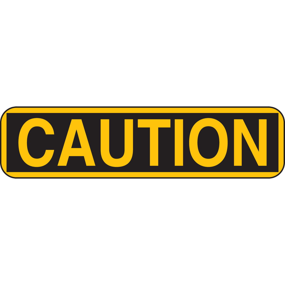 B302-7X10-YY-O-2.25X9 BLK/YEL CAUTION H