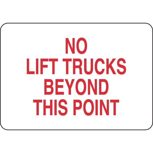 B302-7X10-WR-T-TRAFFIC SIGN: INDUSTRIAL