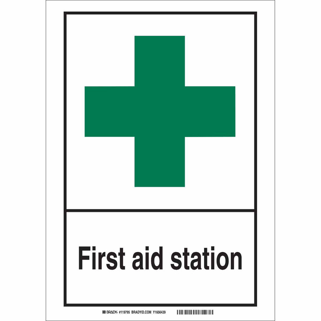 First Aid Station Sign, 10